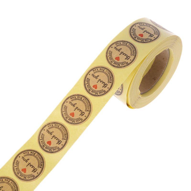 ✿ Set 500 Miếng Dán Chữ Thank You Trang Trí Đám Cưới