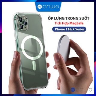 Ốp hỗ trợ sạc không dây Phone 11/11 Pro/11 Pro Max, Anwo Case Phone X/XS/XR/XS Max
