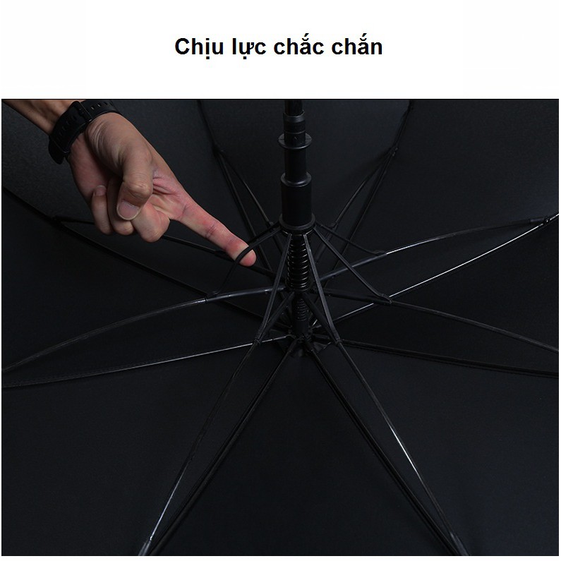 Ô dù che mưa loại to siêu bền, nhẹ tặng kèm viên nước rửa kính ô tô