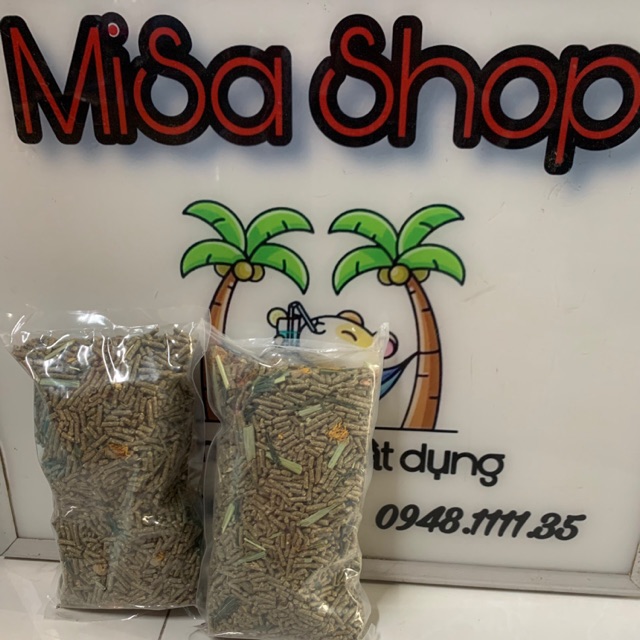 Cỏ nén alfalfa  dinh dưỡng cho thỏ , bọ ú 500g