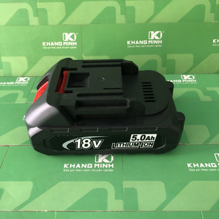 Vỏ pin Makita 18v adaptor, loại 1 hàng - 5 cell.