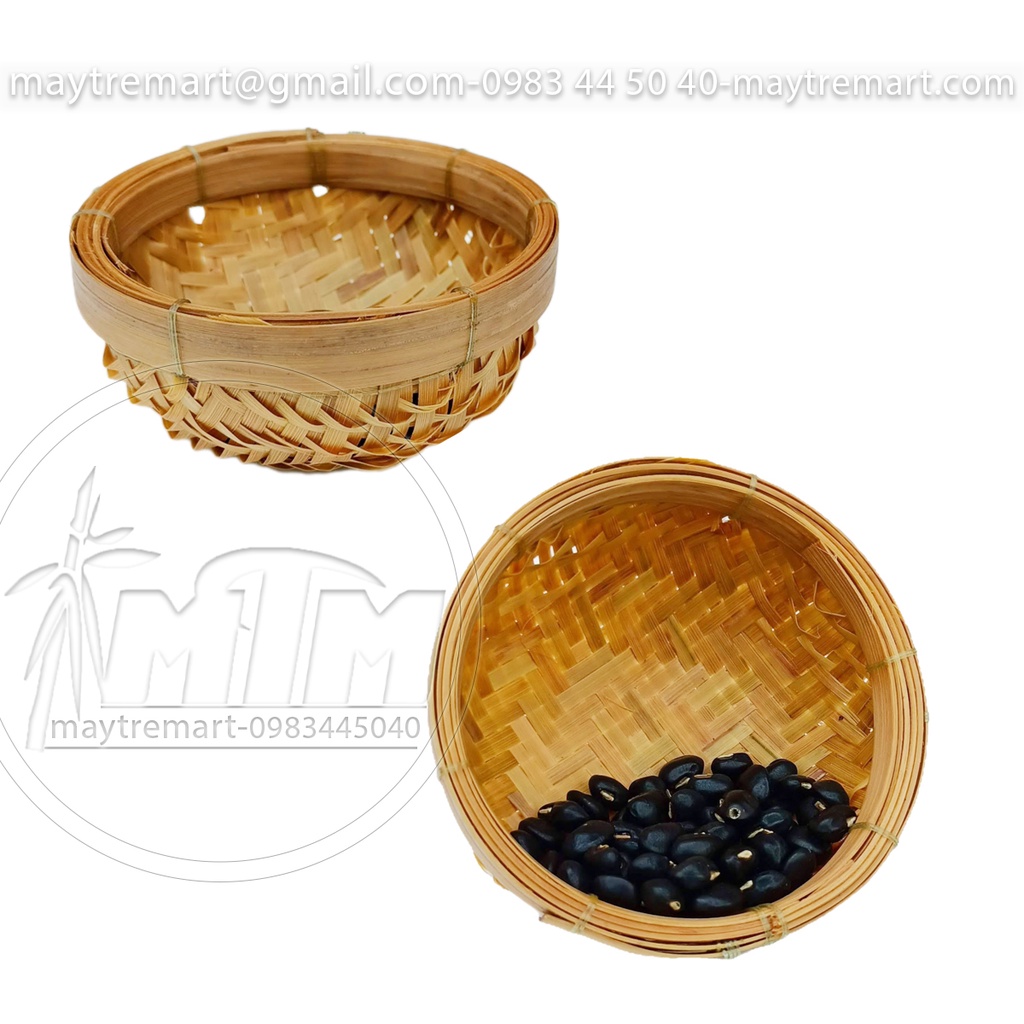 Thúng tre nhí 7cm - phụ kiện trang trí, chụp hình, đạo cụ giảng dạy.