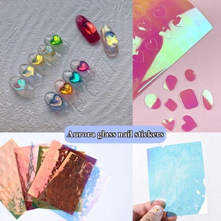 Giấy Foil Hologram Dán Móng Nghệ Thuật 3D