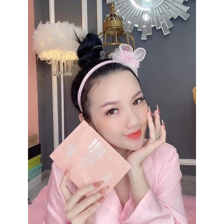 1 MIẾNG-Mặt nạ nhau thai cừu , Mặt Nạ Tế Bào Gốc Nhau Thai Cừu Cuống Rốn , cấp ẩm，dưỡng da