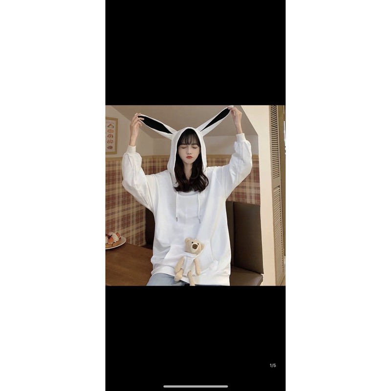 Áo Tai thỏ túi gấu quá hot