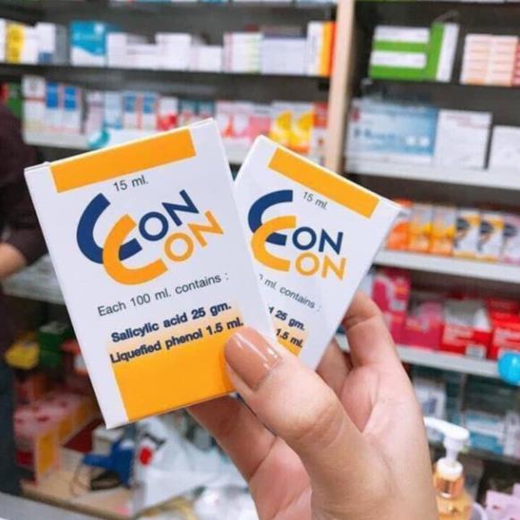 Chấm Mụn Cơm Mụn Cóc ConCon Thái Lan 15ml