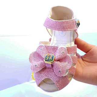 [SIÊU SALE] SANDAL NƠ ELSA GÓT 2 PHÂN CHO BÉ