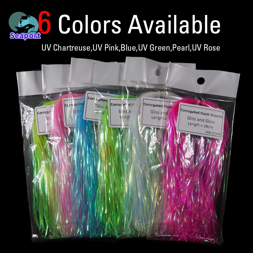 Gliss' N Đèn Flash Bằng Chất Liệu Tổng Hợp Phát Sáng Nhấp Nháy Mô Phỏng Vảy Cá / Lều