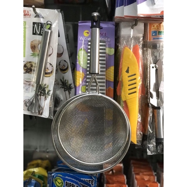 Rây Lọc Thực Phẩm Inox 2 Lớp Cao Cấp.Dày Dặn.Cứng Cáp.