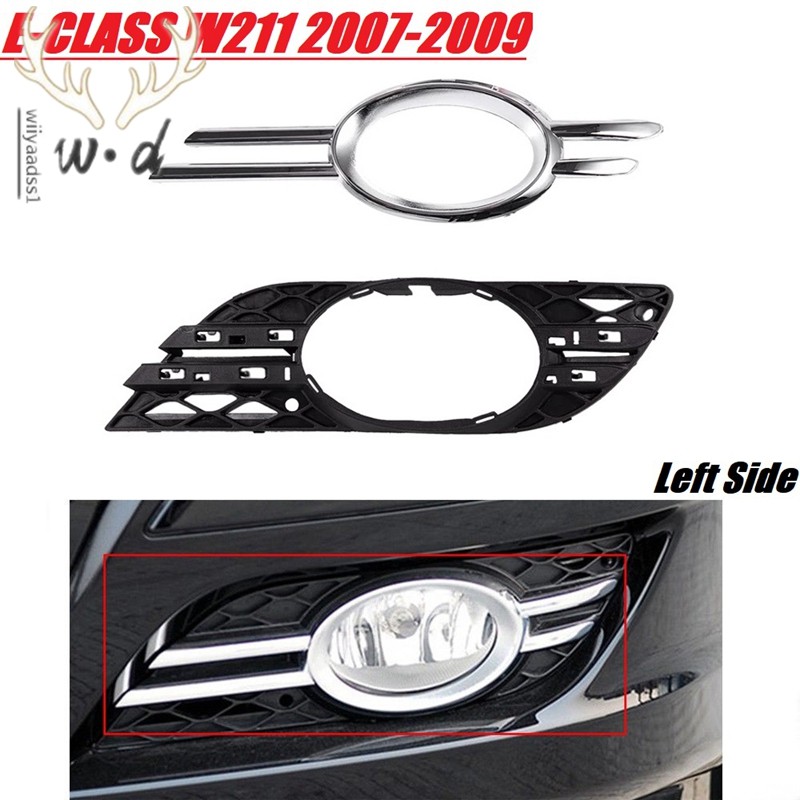 Ốp Đèn Sương Mù Cao Cấp Cho Mercedes-Benz E-Class W211 2007-2009 2118850922 A2118851174