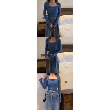 ÁO LEN BODY CỔ VUÔNG SIÊU XINH | BigBuy360 - bigbuy360.vn