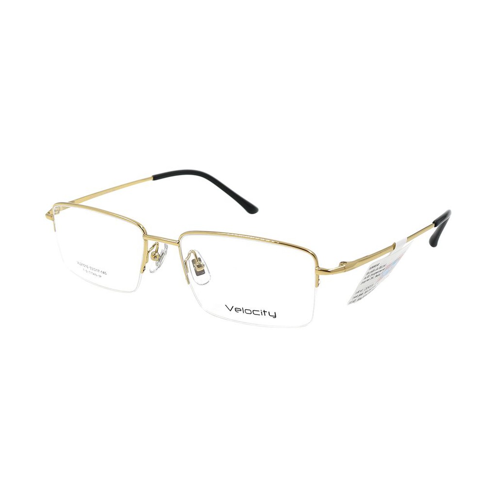 (Hàng chính hãng) Gọng kính nam nữ Velocity VL21010 C01 màu sắc thời trang