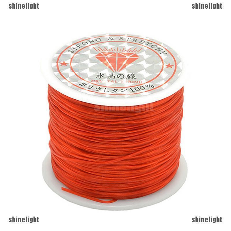 Cuộn Dây Cao Su Đàn Hồi Dài 50m Dùng Xỏ Hạt Tiện Lợi