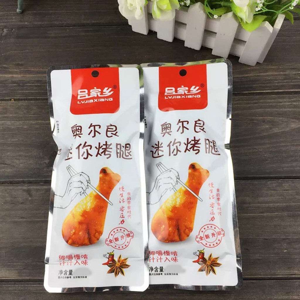Đùi Gà Muối Cay Tứ Xuyên LvjiaXiang Gói 45g