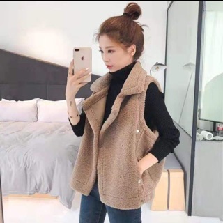 Áo gile lông cừu