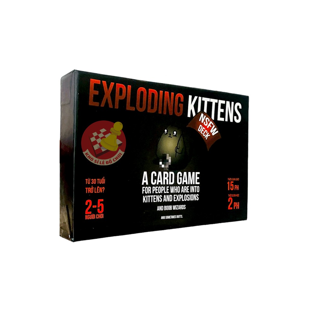 Mèo Nổ 16+ tiếng việt (bản cơ bản) - Boardgame Exploding Kittens