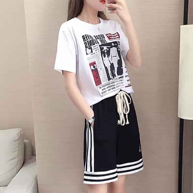 Quần đùi quần short lưng thun mặc nhà viền sọc chất mềm mịn co dãn thoáng mát