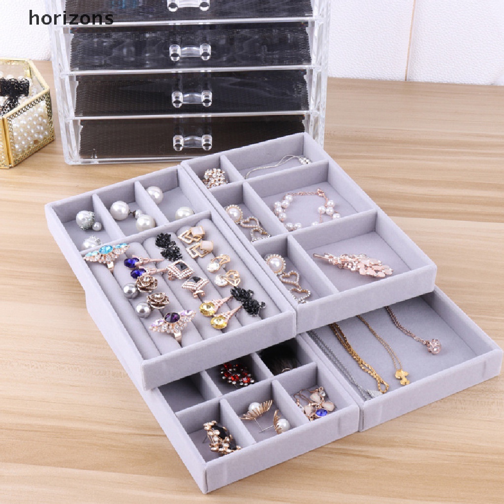 [horizons] Giá Đỡ Trưng Bày Trang Sức Bằng Nhung
