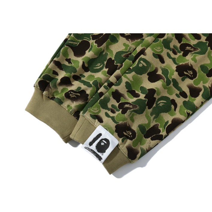 New Hip Hop BAPE Undefeated Ape Head Shark Men Women Casual Trousers Sport Pants