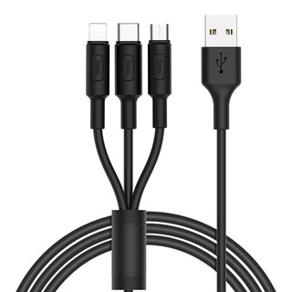 CÁP SẠC 3 ĐẦU HOCO X25