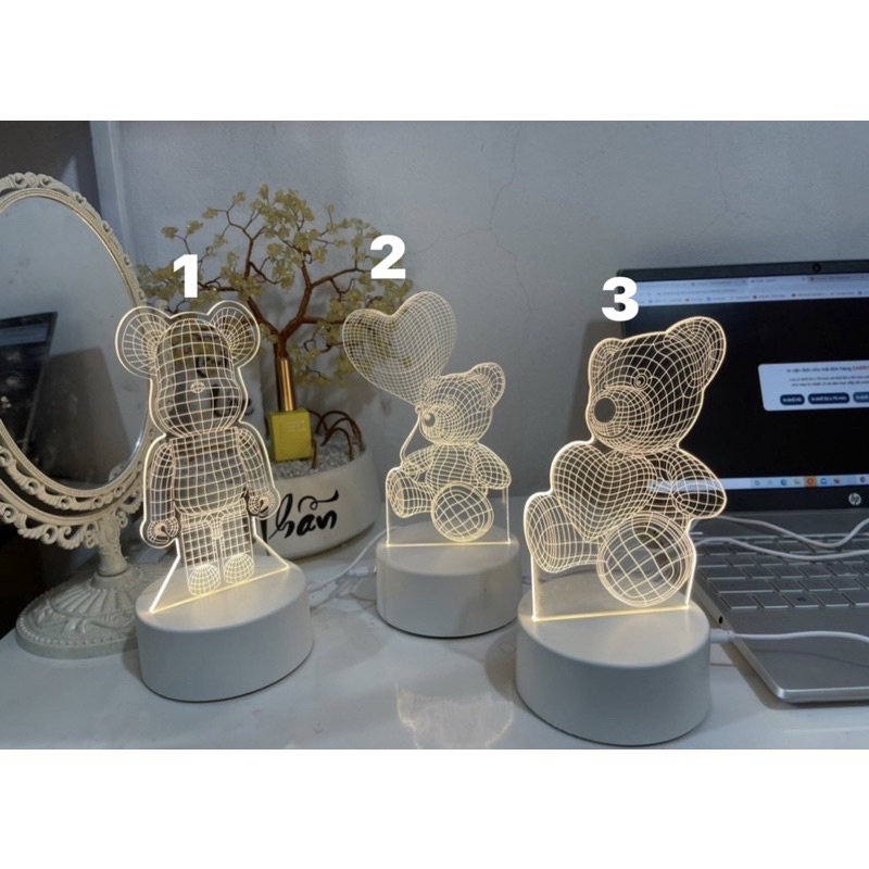 Đèn gấu chụp ảnh