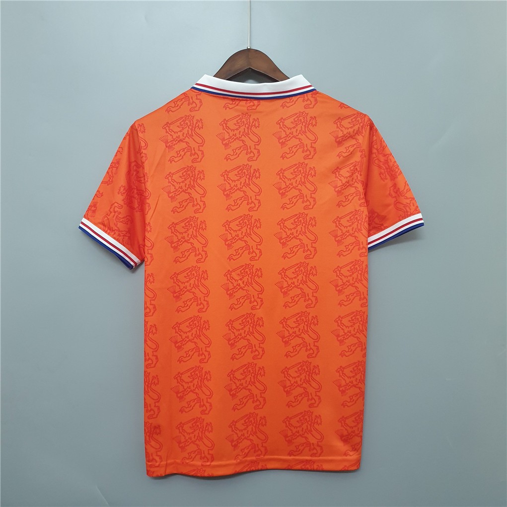 1995 Hà Lan Home Away Orange Holland Retro Bóng đá Jersey Bóng đá