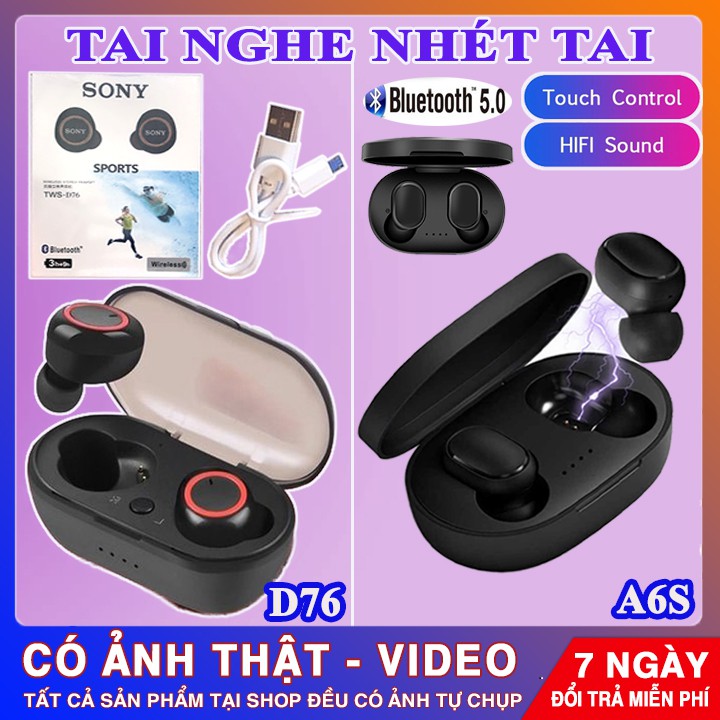 2 MẪU TAI BLUETOOTH CÀI TAI CAO CẤP ĐƯỢC CHỌN LỌC | Chuẩn Kết Nối V42 | Nghe Là Mê | Lỗi 1 Đôi 1 - 23000