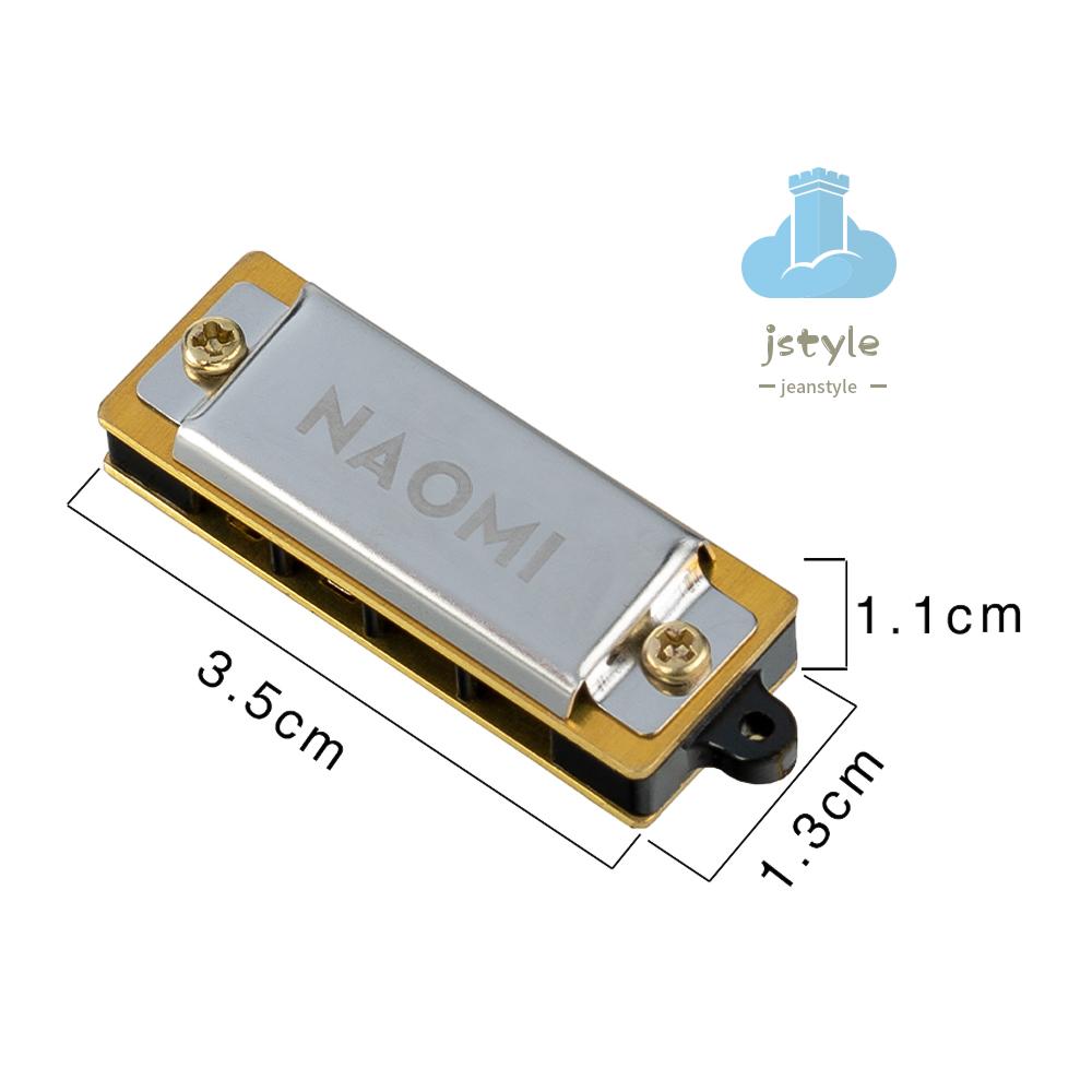 Set 5 Kèn Harmonica 4 Lỗ Dành Cho Người Mới Tập Chơi