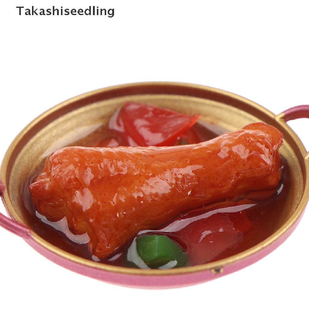 (Takashiseedling) Mô Hình Thức Ăn Trung Hoa 1 / 12 Trang Trí Nhà Búp Bê