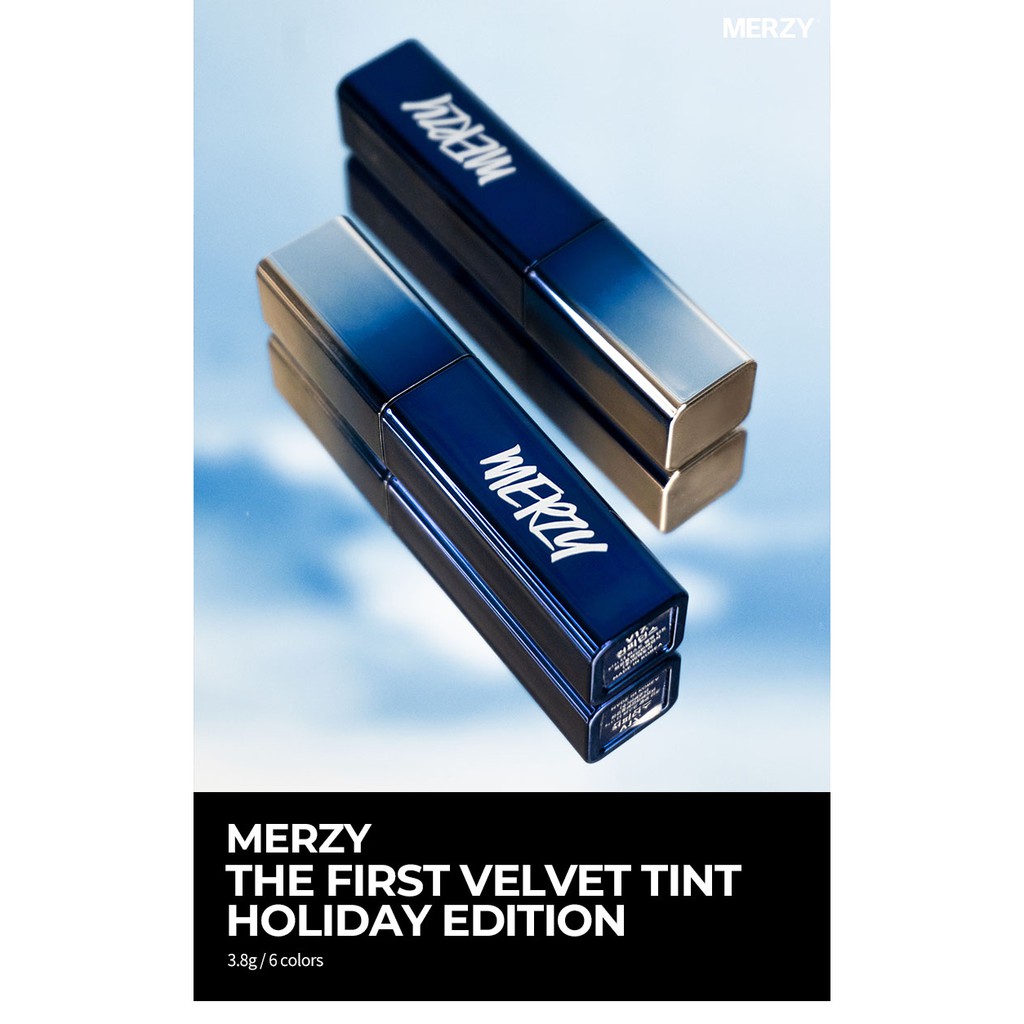 Combo son Merzy The Heritage Velvet Tint 4.5g+son Merzy The First Velvet Tint Ver Blue 3.8g