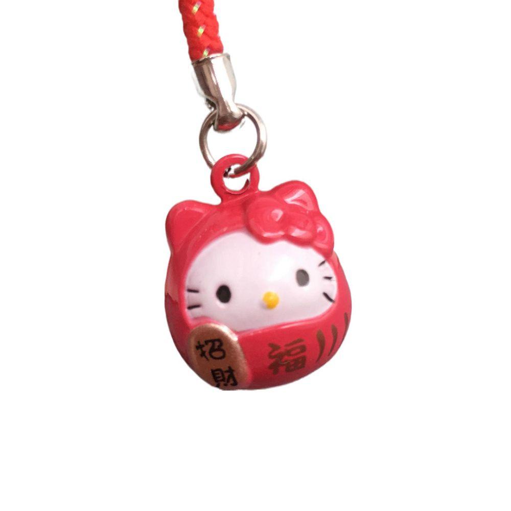 Túi Đựng Bút / Điện Thoại Mini Hình Mèo Hello Kitty Có Dây Đeo DIY