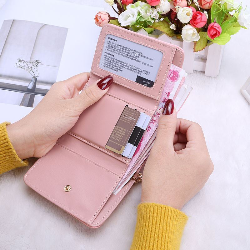 Ví nữ đẹp giá rẻ cầm tay mini nhiều ngăn thời trang cao cấp nhỏ gọn dễ thương 7K STORE V11