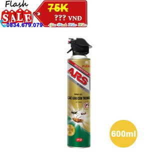 Bình xịt côn trùng ARS JET GOLD Hương Khuynh Diệp - Chai 600ml