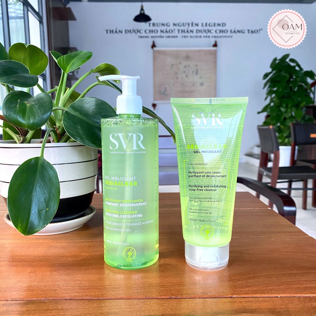 Sữa Rửa Mặt SVR Dành Cho Da Dầu Mụn Nhạy Cảm