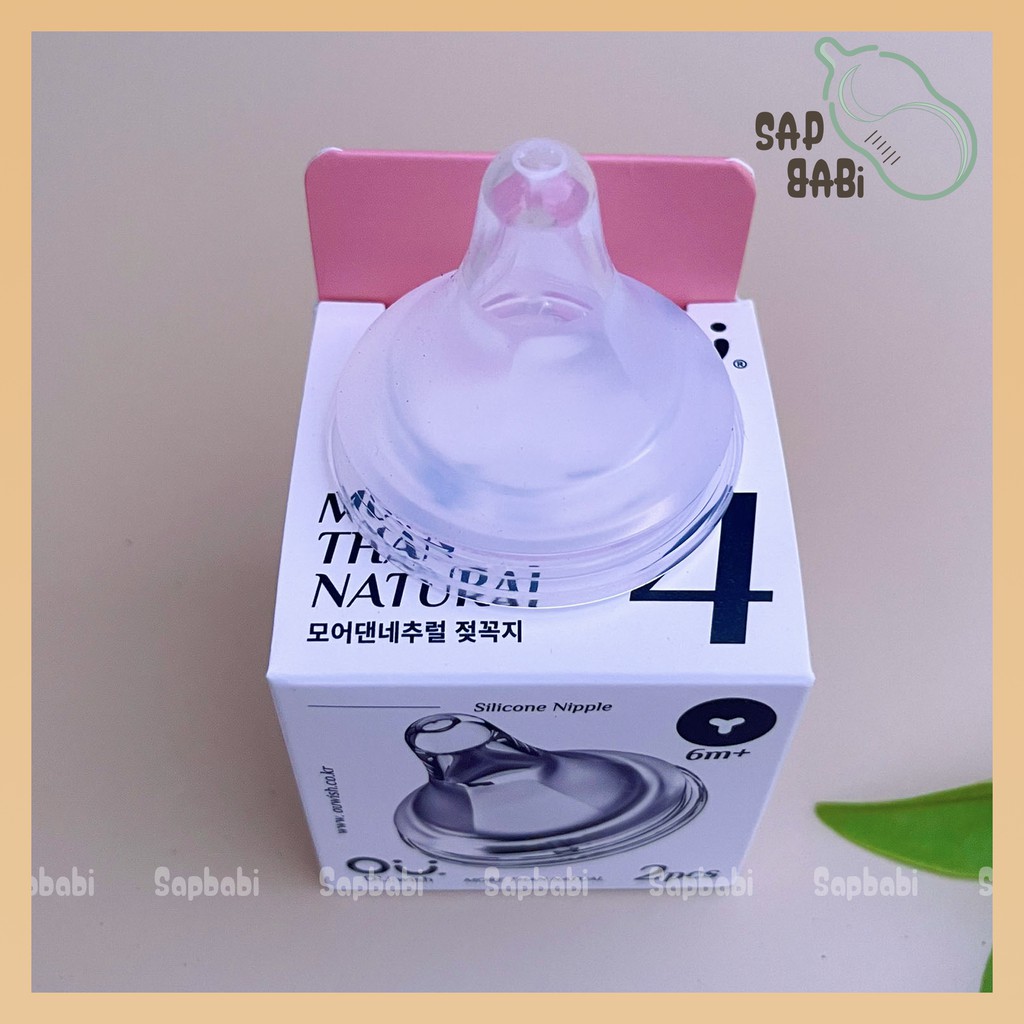 Bình Sữa OU WISH (ouwish) Nội Địa Hàn Quốc 140ml/260ml TẶNG KÈM Nắp Đậy Bình Sữa (Hỗ trợ đổi núm)