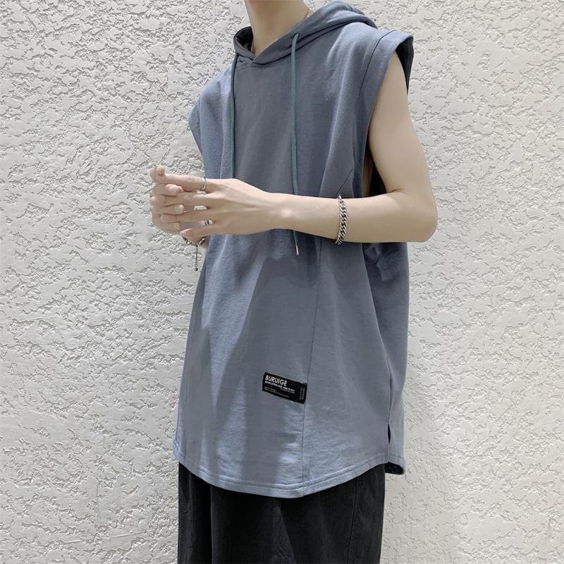 Áo Hoodie Thể Thao Không Tay Dáng Rộng Cỡ Lớn Thời Trang Dành Cho Nam | BigBuy360 - bigbuy360.vn