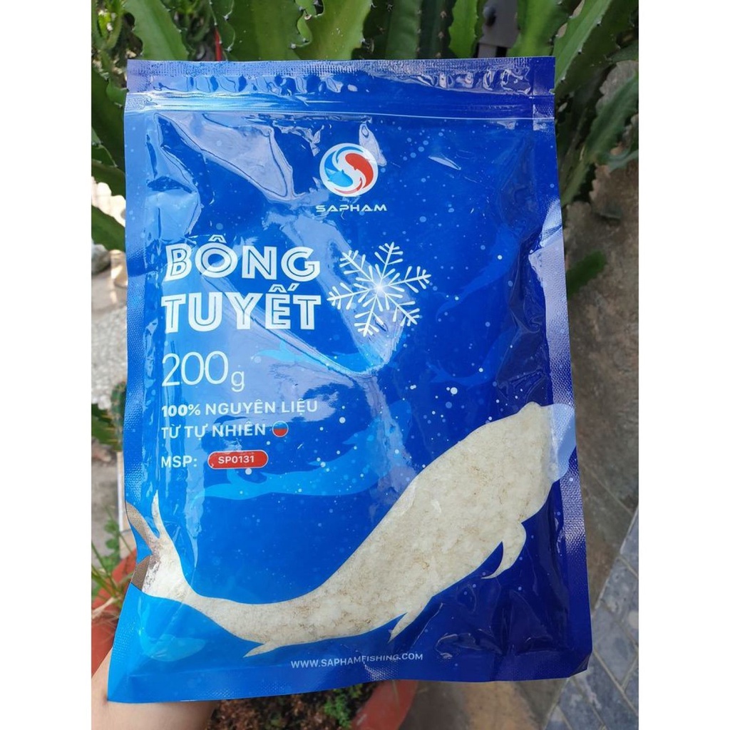 Mồi câu Bông Tuyết Sa Phạm