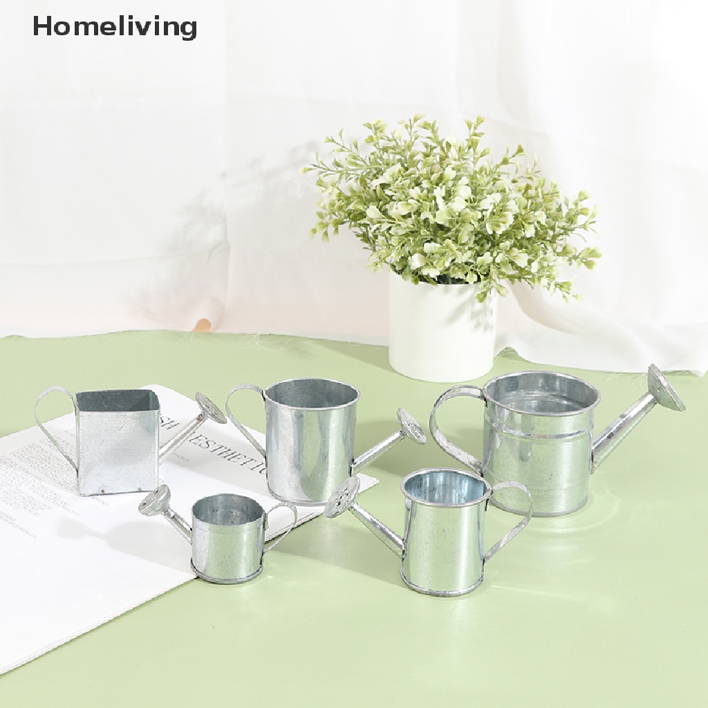 Bình Tưới Cây Mini Bằng Kim Loại Dùng Trang Trí Nhà Búp Bê