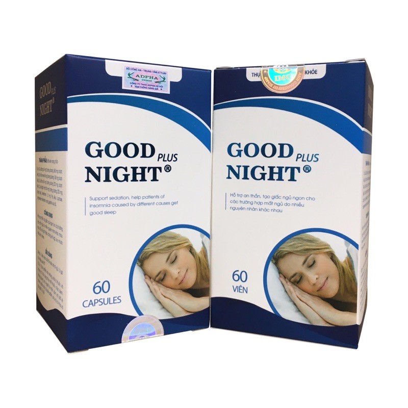 GOOD NIGHT PLUS- Hỗ trợ ngủ ngon