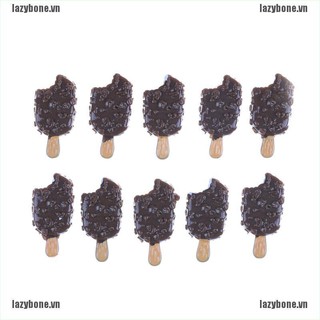 Set 5 Mô Hình Que Kem Sô Cô La Dễ Thương Dùng Để Trang Trí