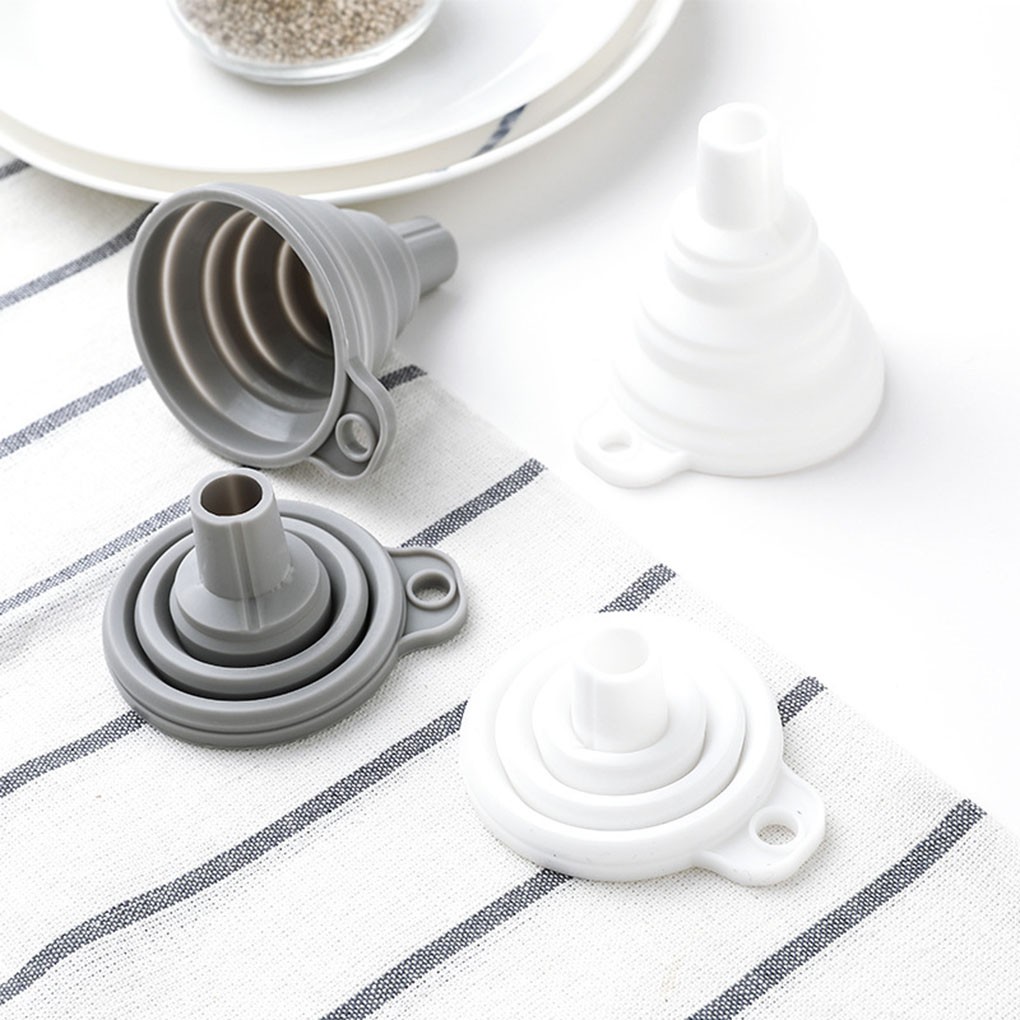 Phễu silicone gấp gọn được tiện lợi dành cho chế tạo dung dịch
