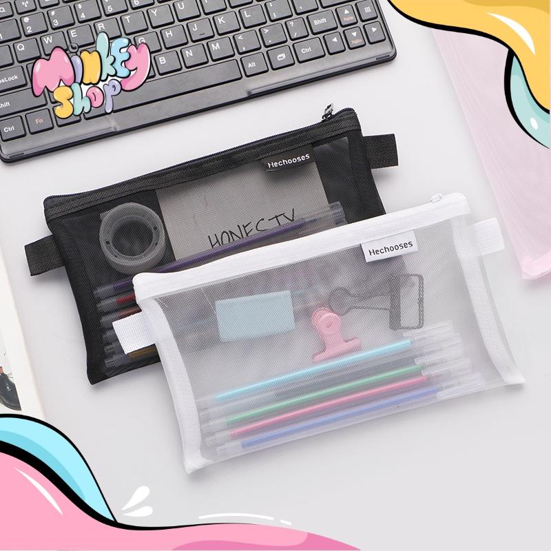 Túi Đựng Đồ Dùng Cá Nhân Có Dây Kéo Đa Năng Tiện Dụng 02TD - Minkey