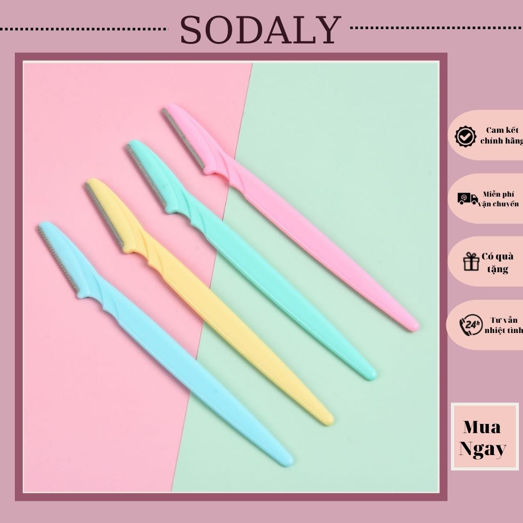 Dao cạo lông mày SODALY tạo khuôn mày, tỉa lông mày nhỏ gọn, tiện lợi, sắc nét