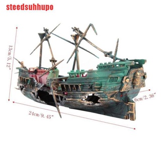Thuyền Trang Trí Bể Cá Cỡ Lớn Độc Đáo