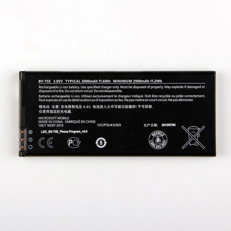 Pin Microsoft Lumia 950 (BV-T5E) Dung Lượng 3000mAh bảo hành 6 tháng.