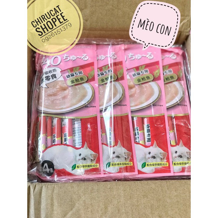 Súp Thưởng Ciao Churu Gói 4 Thanh 14gr 18 Vị Mix