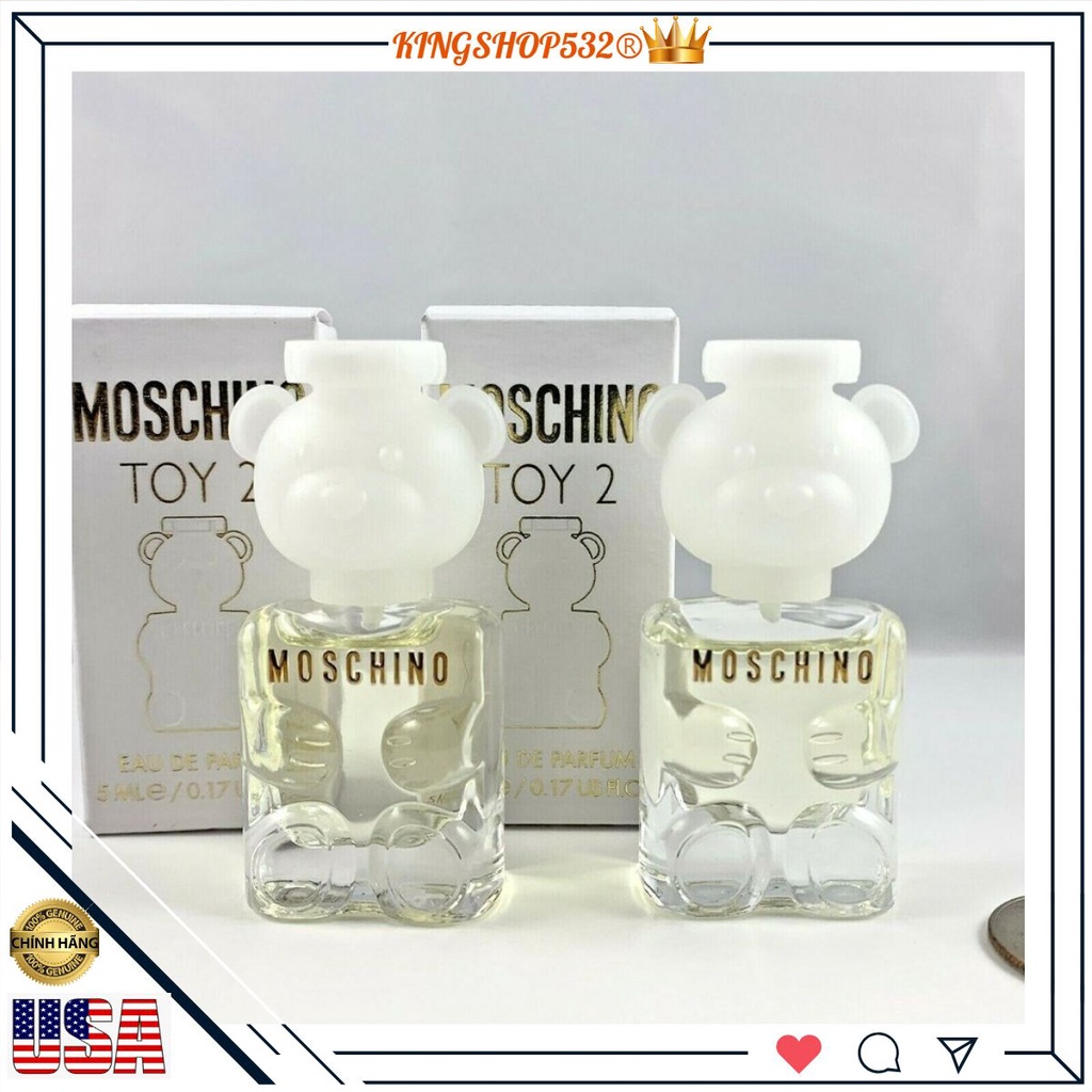 ★𝙆𝙄𝙉𝙂𝙎𝙃𝙊𝙋𝟓𝟑𝟐★ Nước hoa nữ Moschino Toy 2 EDP 5ml [Mini]