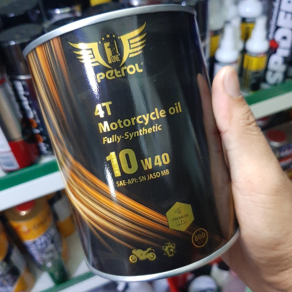 Nhớt xe ga Petrol One 10W40 tổng hợp 100% - Nhập khẩu UAE
