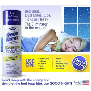 Chai Xịt Chống Và Diệt Côn Trùng Sprayway Goodnight Từ Mỹ