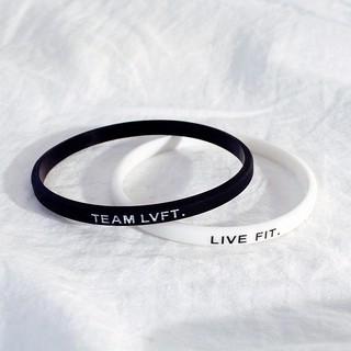 FREESHIP- Vòng tay cao su live fit - team lvft